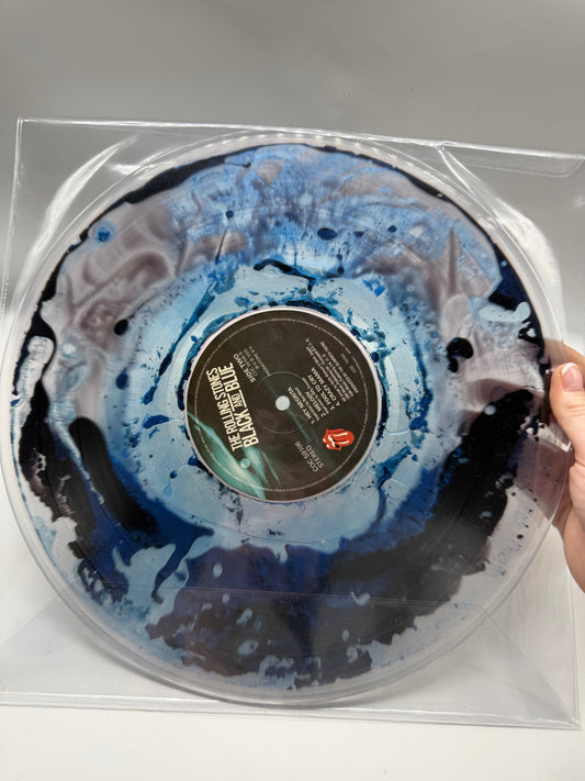 Rolling Stones - Black & Blue (liquid filled vinyl) 50th anniversary pressing