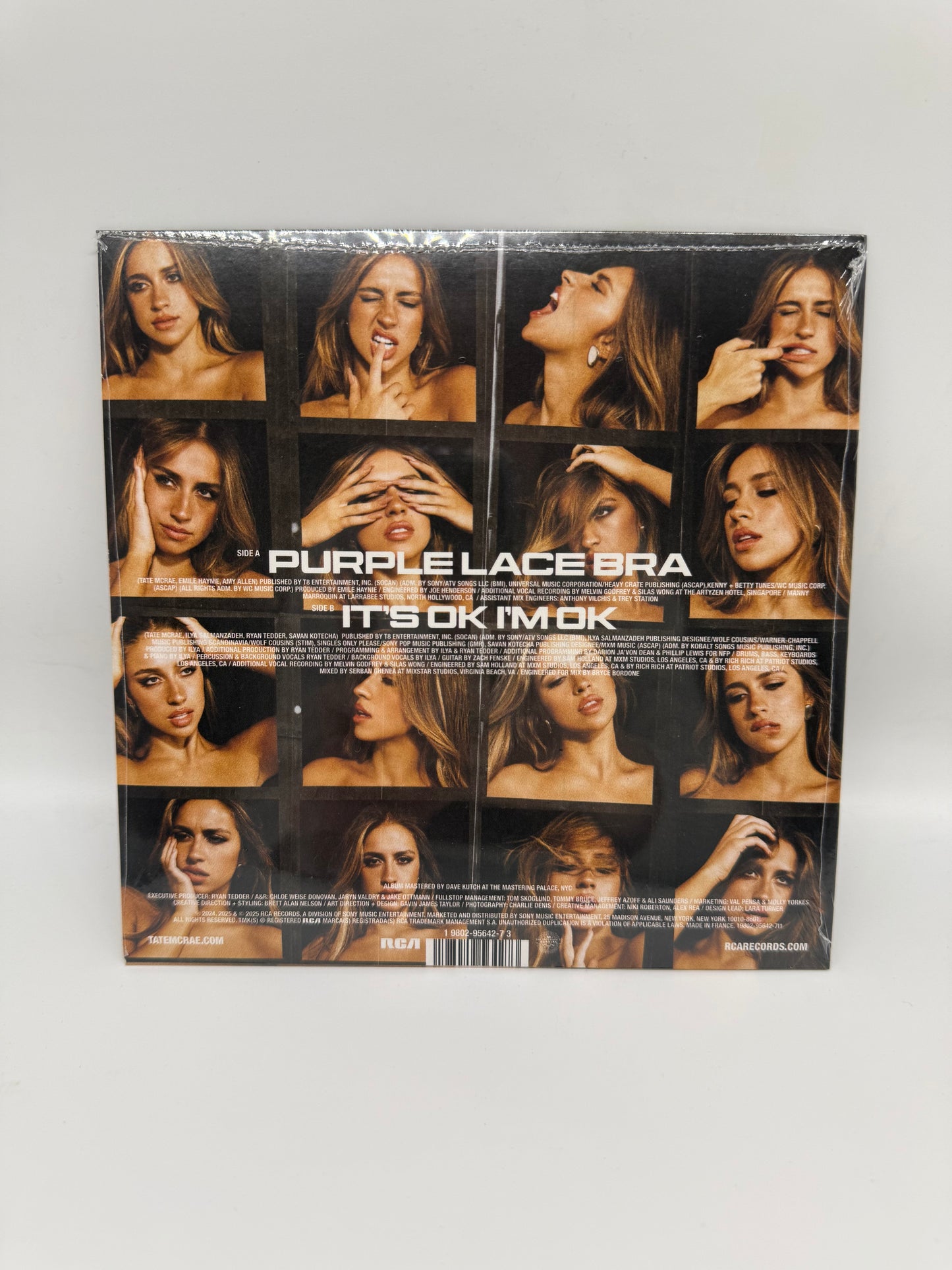 Tate McRae - Purple lace bra / It's ok I'm ok UO Exclusive 7-inch Single