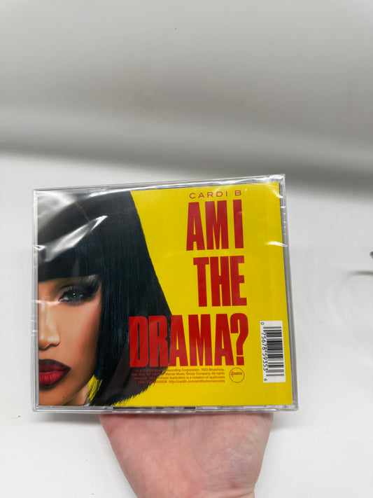 Cardi B - Am I The drama? (ALTERNATE COVER SIGNED CD)