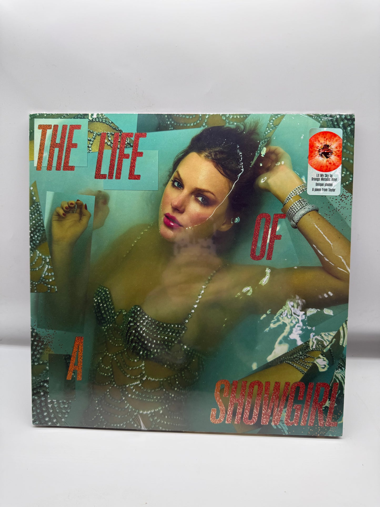 Taylor Swift - The life of a show girl (lit up my sky) vinyl