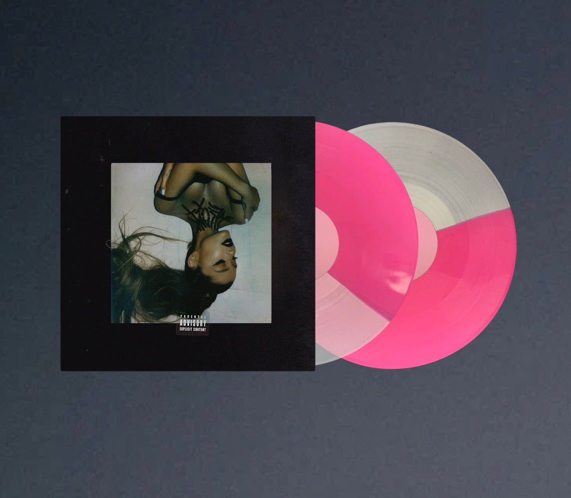 Ariana Grande - Thank u, next (half clear/pink) limited edition import