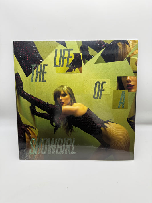 Taylor Swift The Life of A Showgirl (The Shiny bug Edition - Wintergreen onyx marble Vinyl)