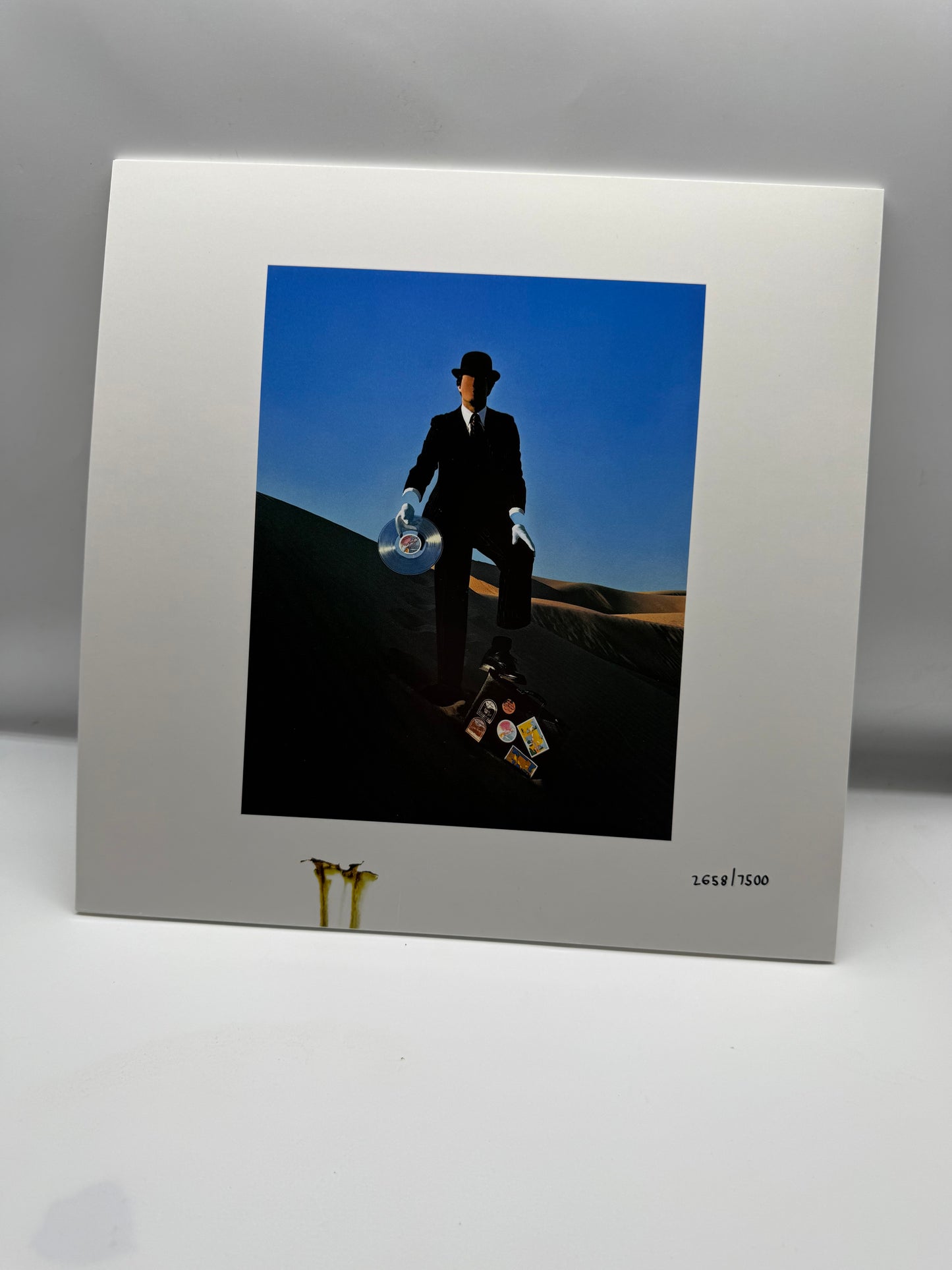 Pink Floyd - Wish you were here 50th anniversary splatter blood records