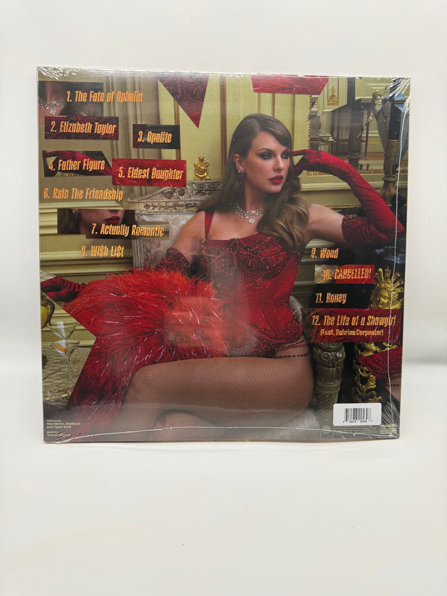 Taylor Swift - The Life Of a Showgirl (Baby that’s Show Business Edition - Lovely bouquet Golden vinyl)