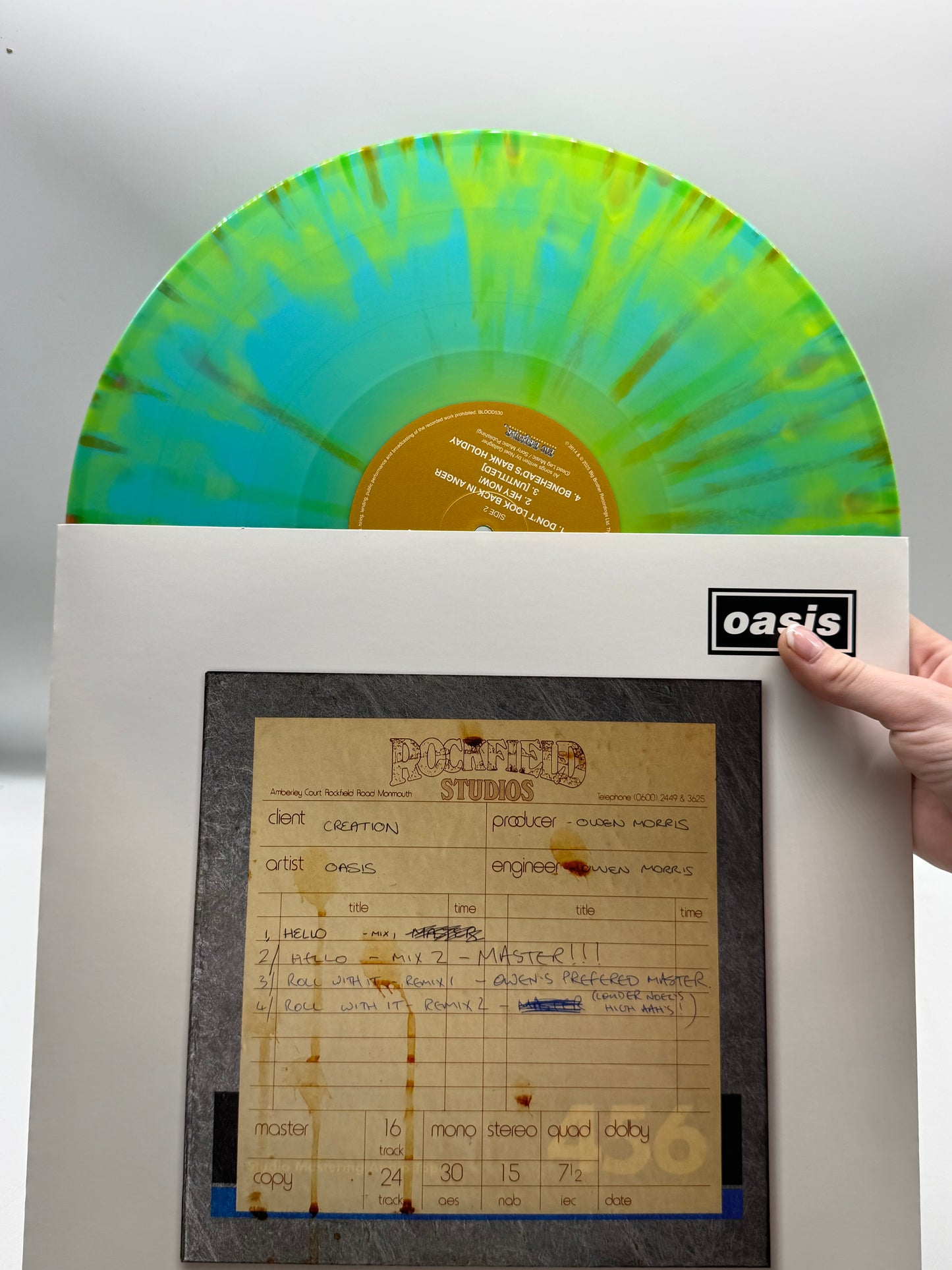 Oasis - what’s the story morning glory (30th anniversary - Blood records 3427/5000)