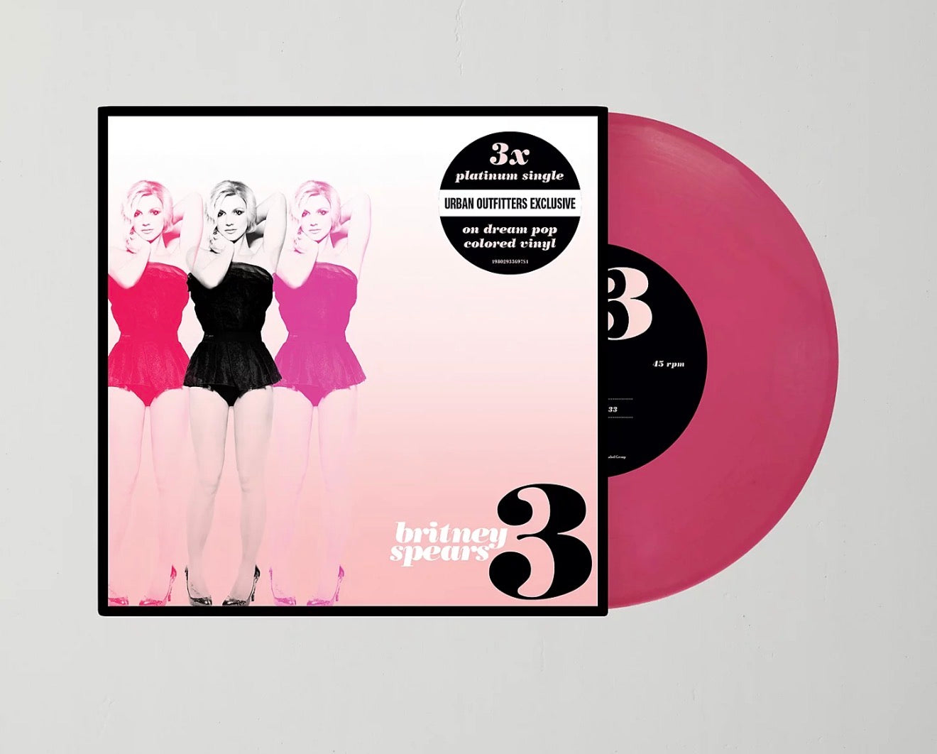 Britney Spears - 3 UO Exclusive 7-inch Single