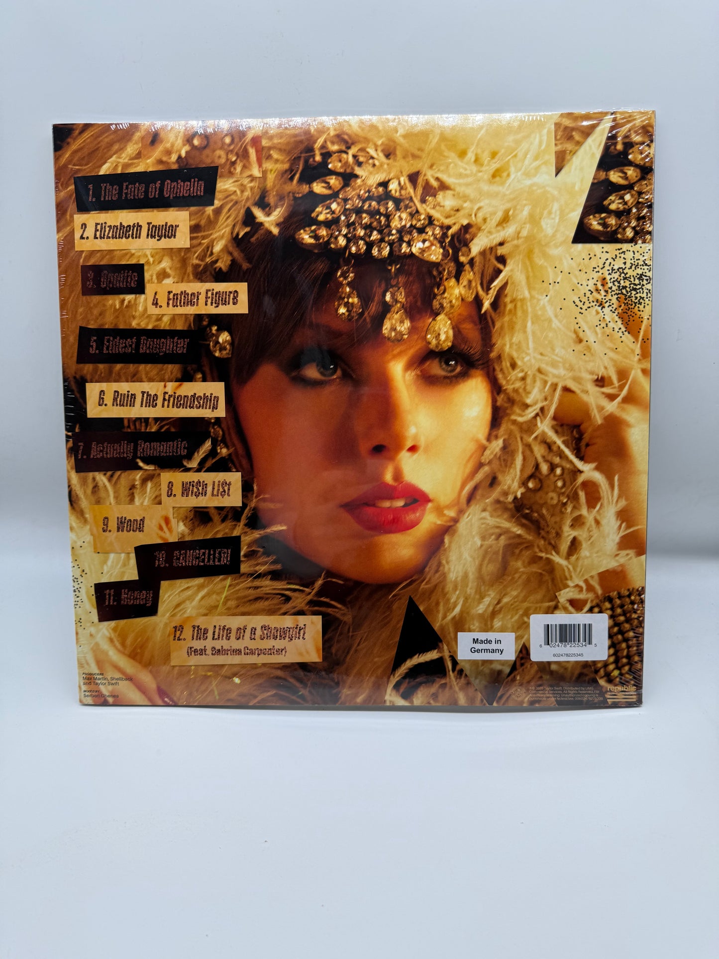 Taylor Swift - The life of a showgirl (Summertime Spritz Edition & Signed CD sized insert)