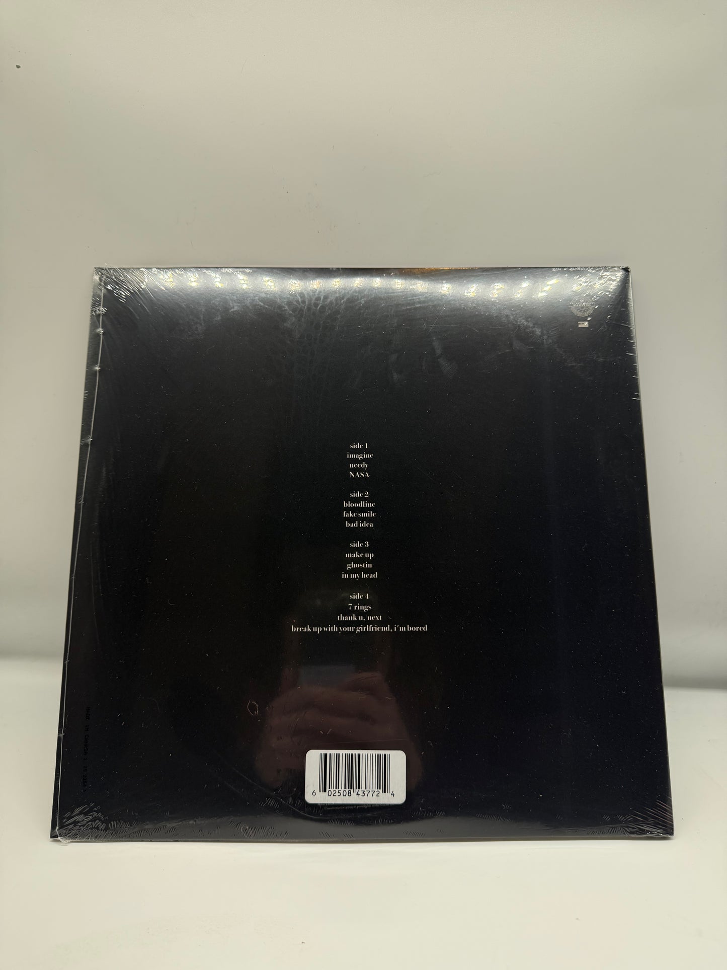 Ariana Grande - Thank u, next (half clear/pink) limited edition import