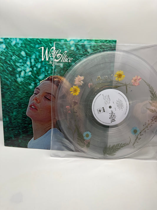 Wolf Alice - The clearing alt cover (bad worlds flower pressing)