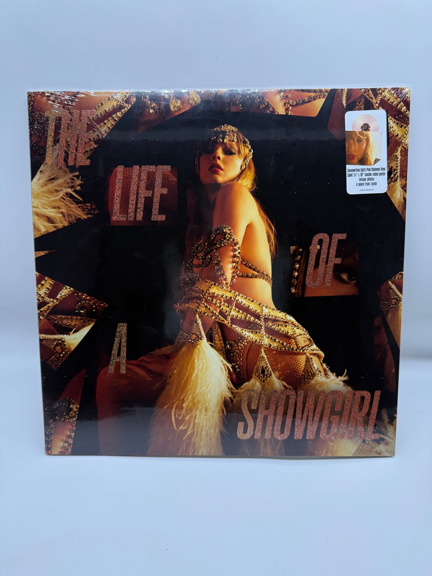Taylor Swift - The life of a showgirl (Summertime Spritz Edition & Signed CD sized insert)