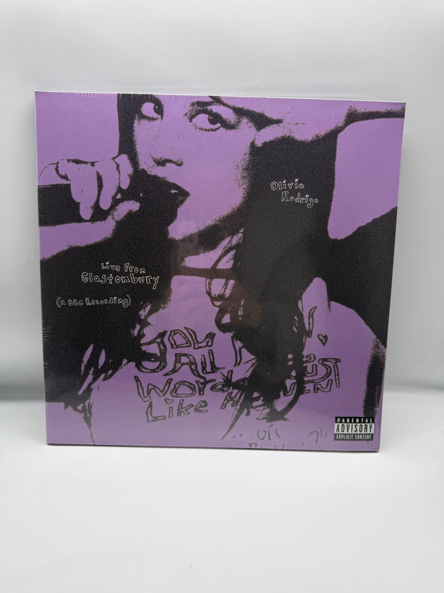 Olivia Rodrigo - live from Glastonbury (periwinkle and magenta)
