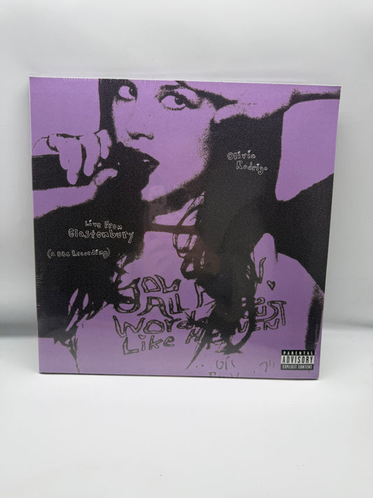 Olivia Rodrigo - live from Glastonbury (periwinkle and magenta)