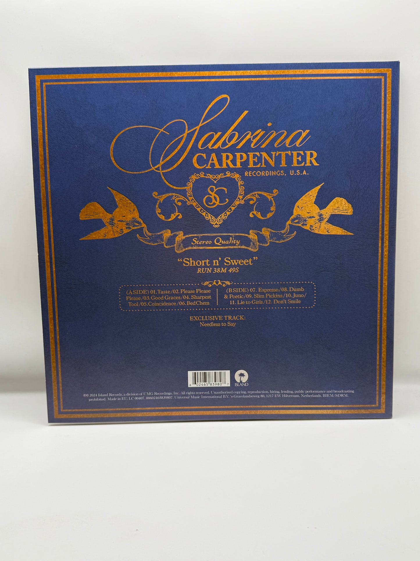 Sabrina Carpenter - Short n Sweet moonlight (opened but not played)