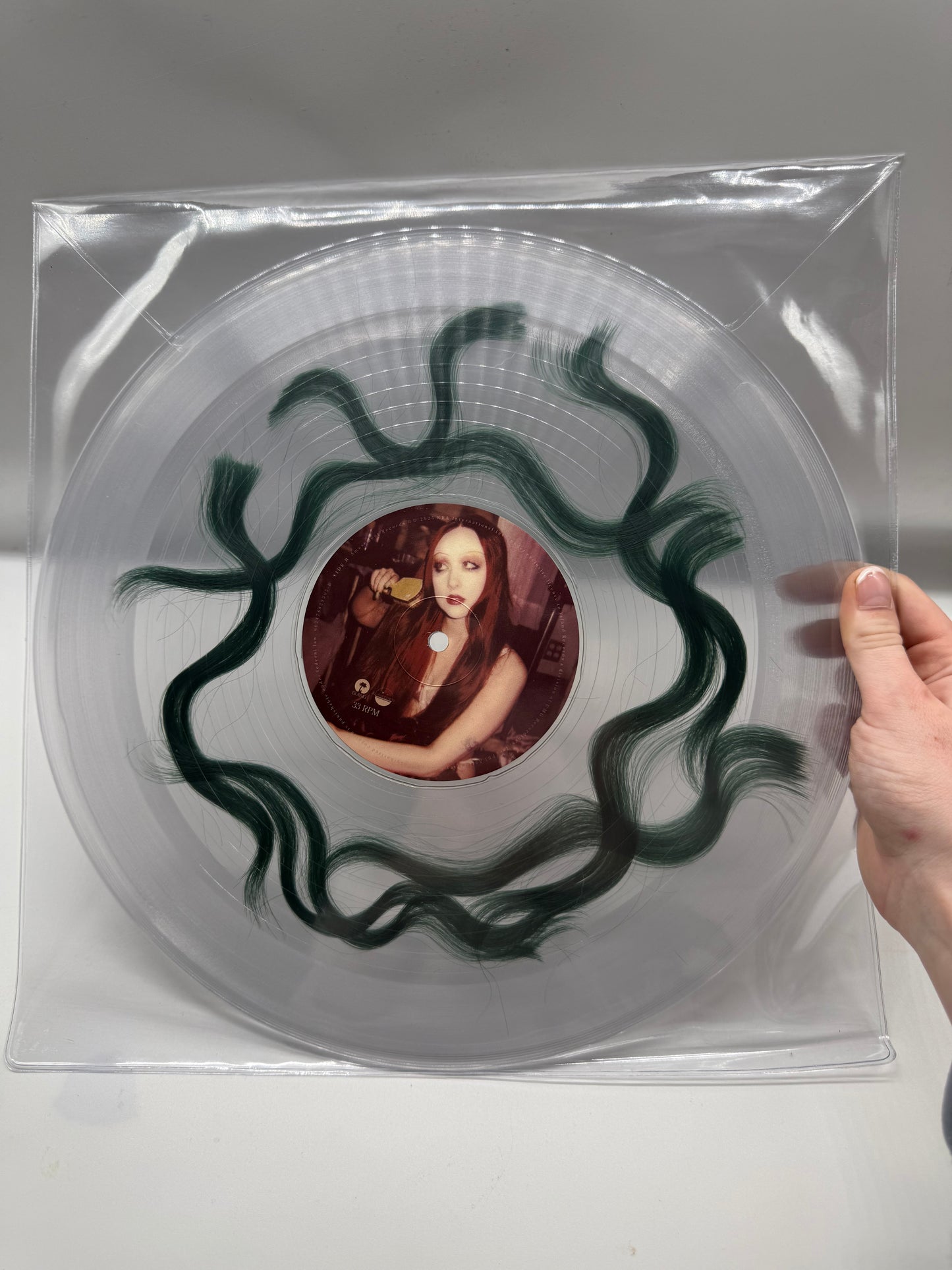 Chappell Roan - The subway Green hair filled vinyl (bad world records)