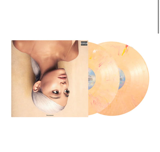 Ariana Grande - Sweetener 2LP (Peach Coloured Opaque Vinyl) Import