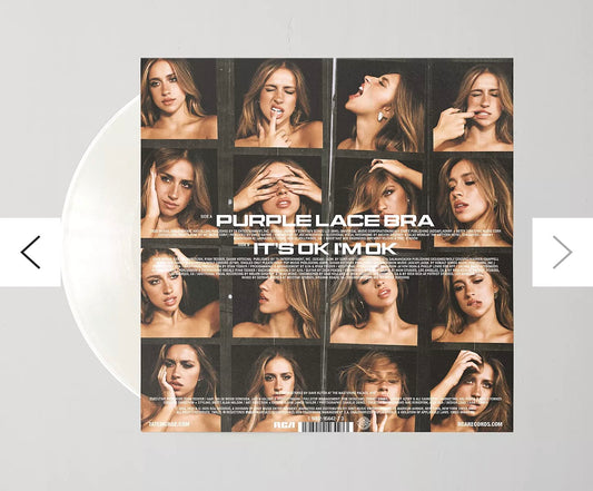 Tate McRae - Purple lace bra / It's ok I'm ok UO Exclusive 7-inch Single