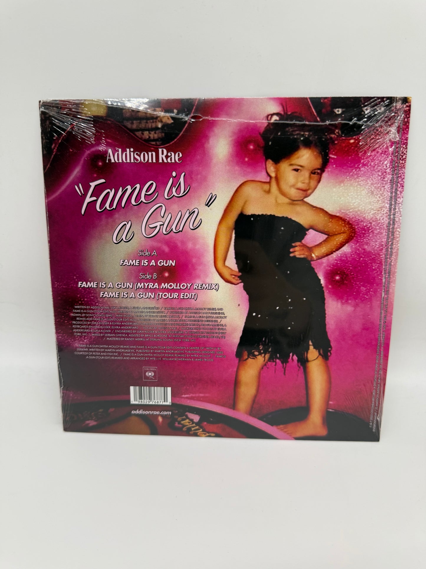 Addison Rae - Fame is is a gun UO Exclusive 7-inch