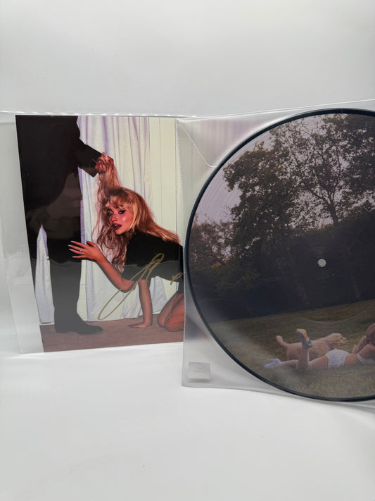 Sabrina Carpenter Man’s Best Friend Spotify Picture Disc with Signed Insert