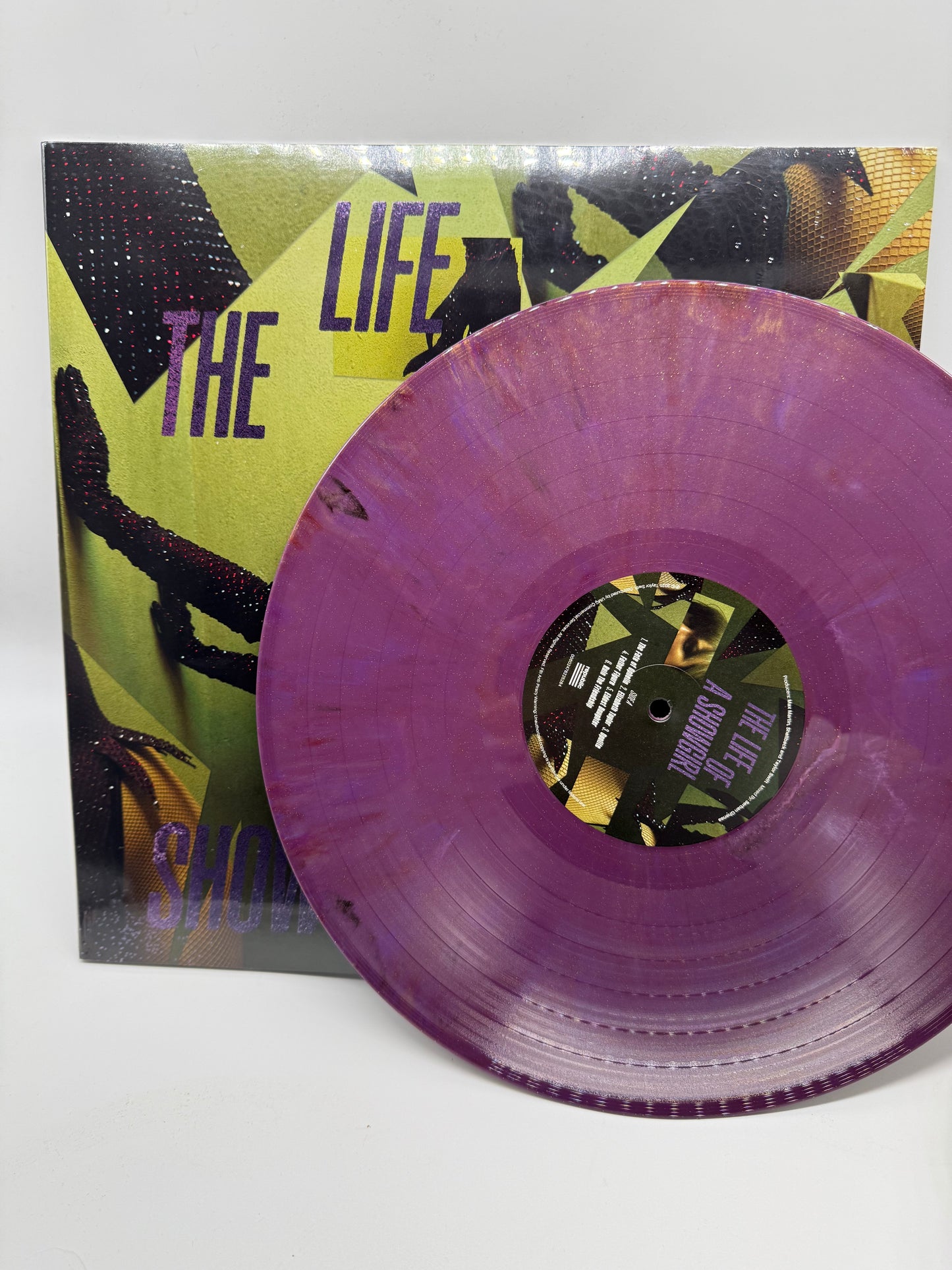 Taylor Swift The Life of A Showgirl (The Shiny Bug Edition - Violet Shimmer Marbled Vinyl)