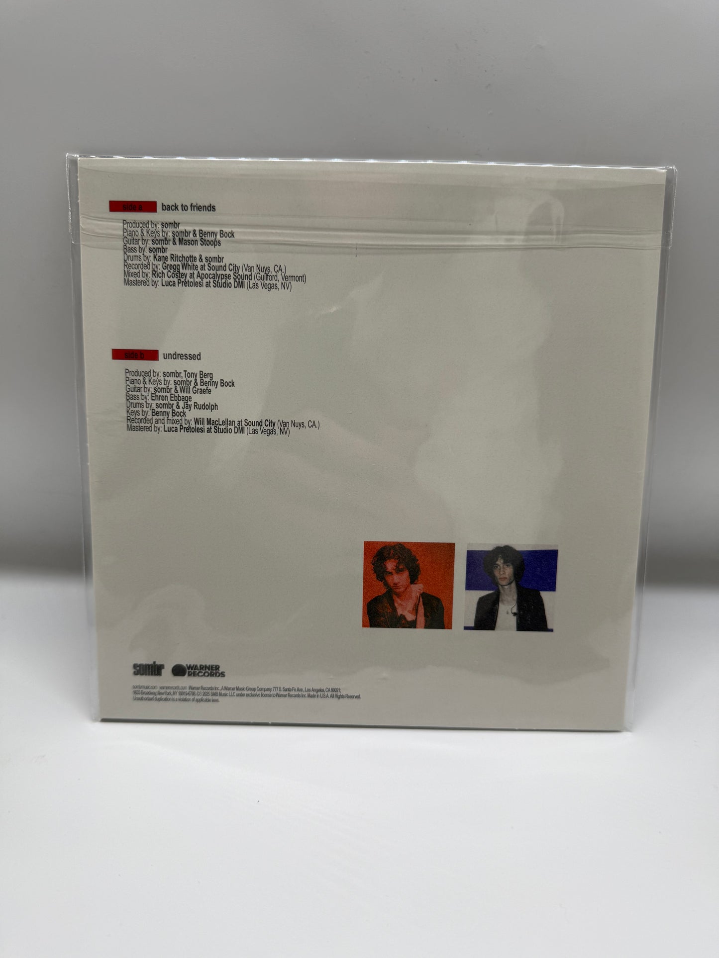 Sombr - Back to friends 7 inch vinyl