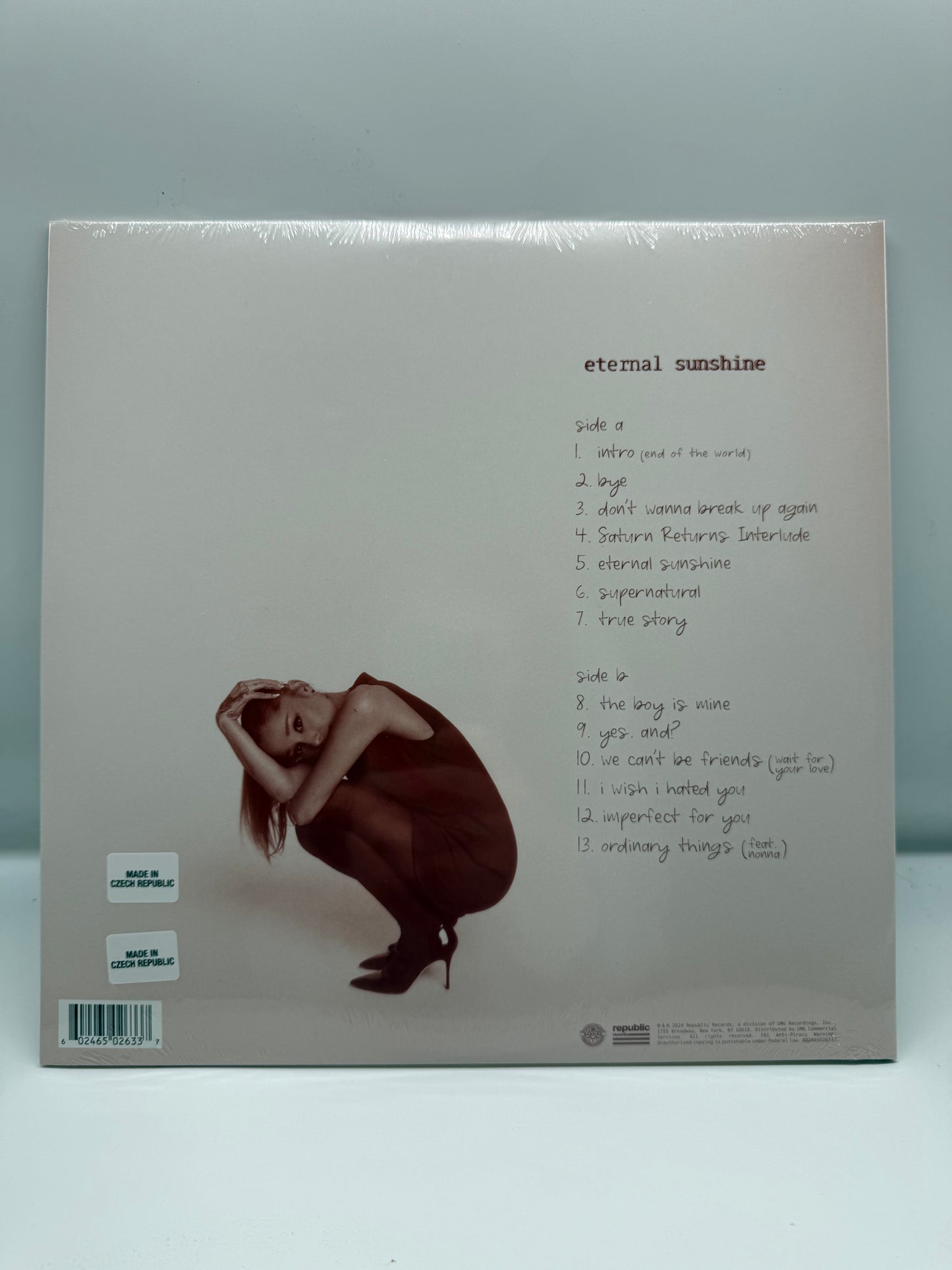 Ariana Grande Eternal Sunshine (exclusive cover no. 3) LP Import